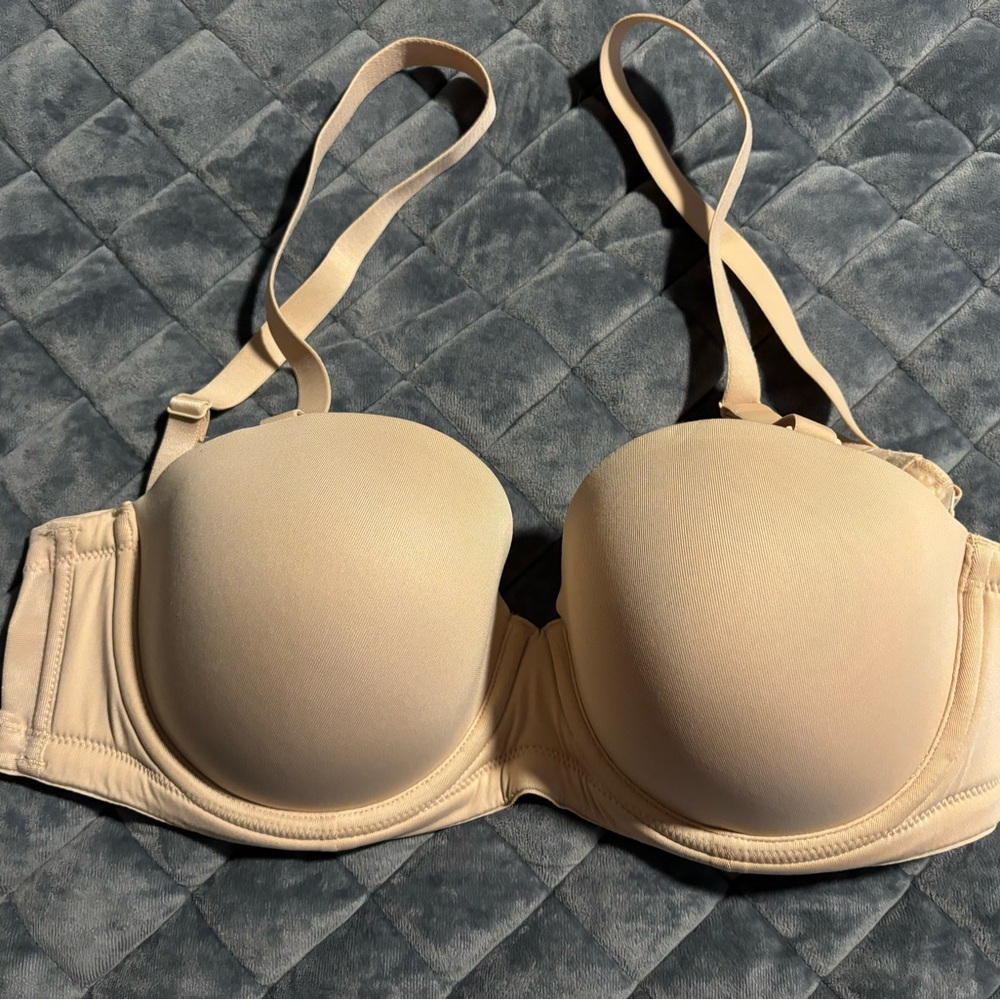 Wacoal Red Carpet Full Figure Strapless Bra in Nude Size 32DD